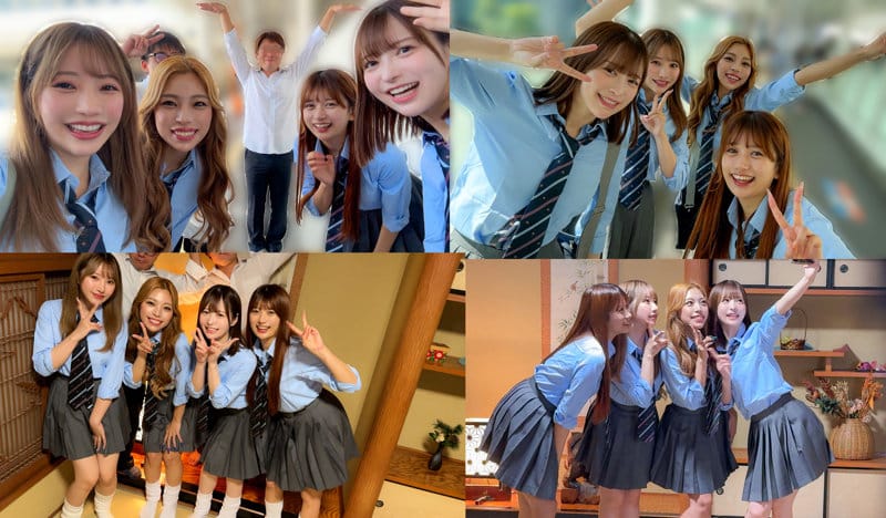 りお＆ひなた＆かりん＆ゆい サンプル 4